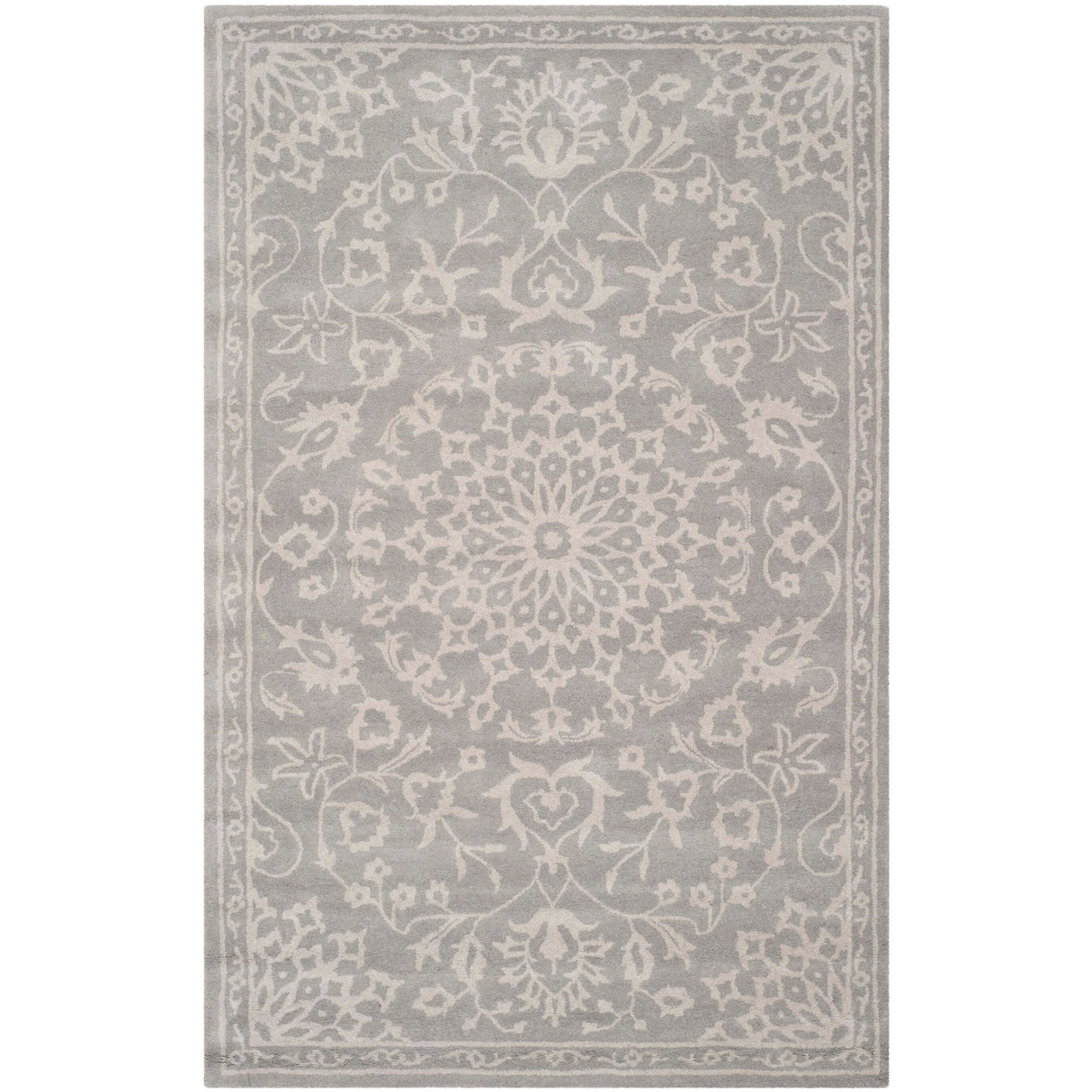 SAFAVIEH Handmade Bella Armani Modern Floral Wool Rug