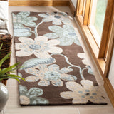 SAFAVIEH Handmade Bella Bama Modern Floral Wool Rug