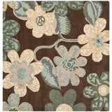 SAFAVIEH Handmade Bella Bama Modern Floral Wool Rug