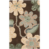 SAFAVIEH Handmade Bella Bama Modern Floral Wool Rug