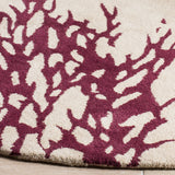 SAFAVIEH Handmade Bella Dwynwen Modern Floral Wool Rug