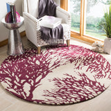 SAFAVIEH Handmade Bella Dwynwen Modern Floral Wool Rug