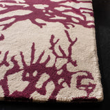 SAFAVIEH Handmade Bella Dwynwen Modern Floral Wool Rug