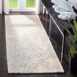 SAFAVIEH Handmade Bella Dwynwen Modern Floral Wool Rug