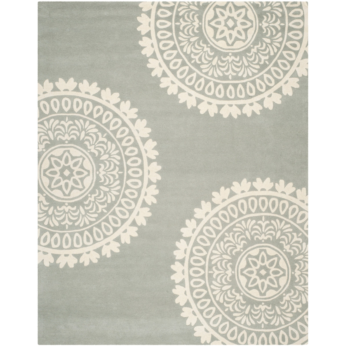 SAFAVIEH Handmade Bella Mailin Modern Floral Wool Rug