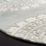 SAFAVIEH Handmade Bella Mailin Modern Floral Wool Rug