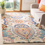 SAFAVIEH Handmade Bella Manjulata Floral Wool Rug