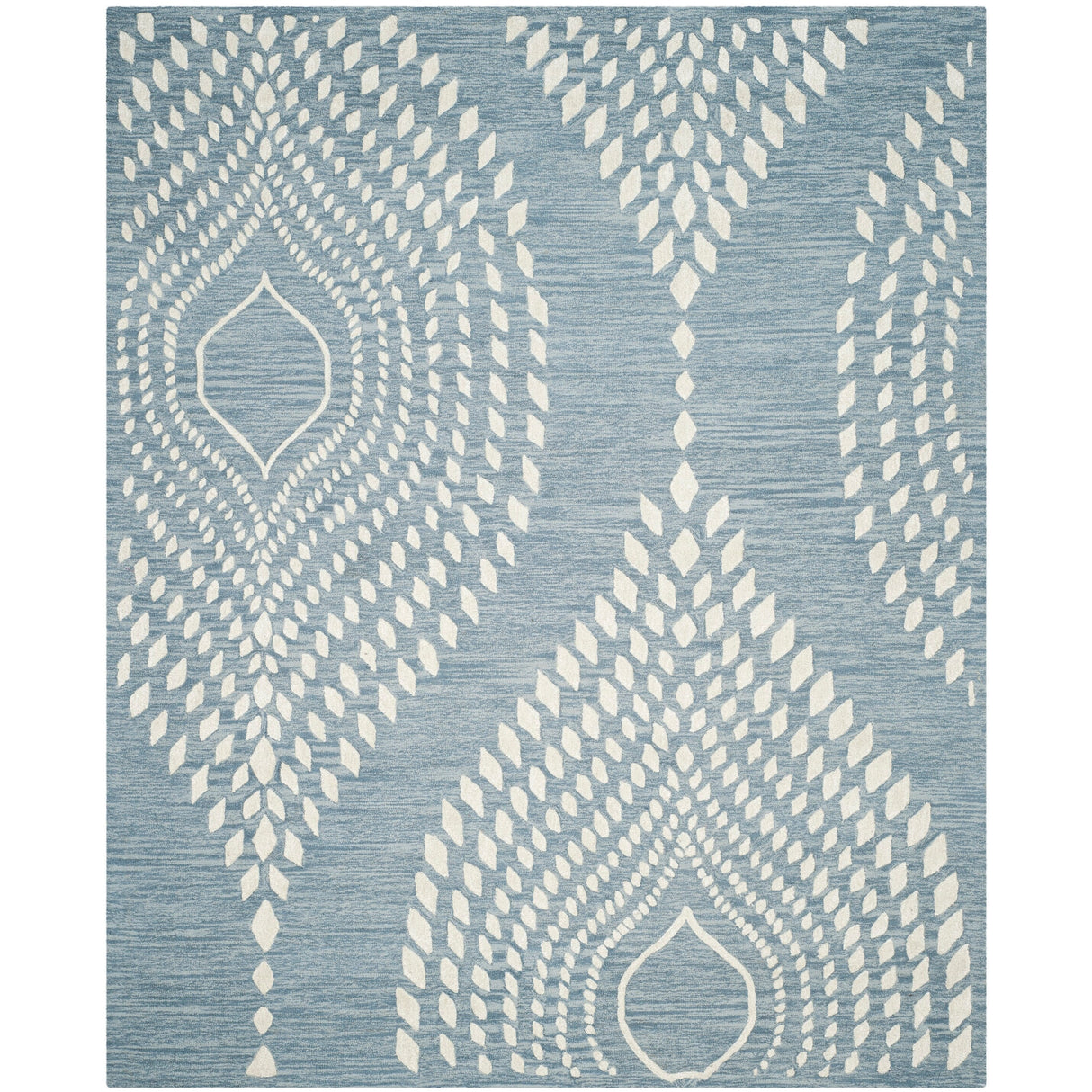 SAFAVIEH Handmade Bella Stacy Modern Floral Wool Rug