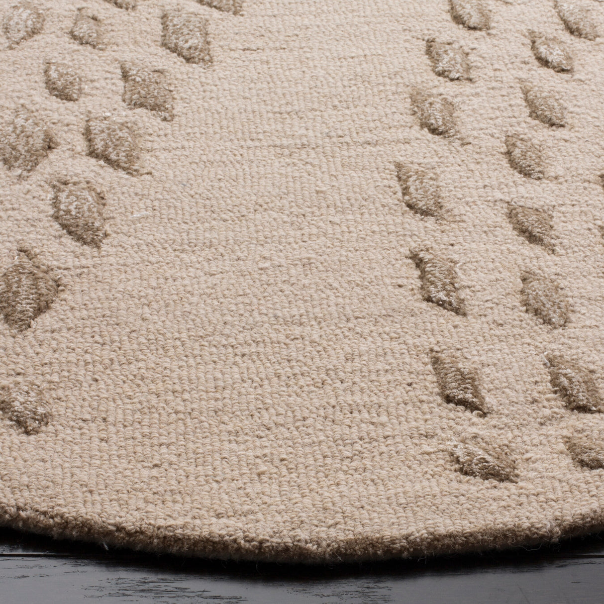 SAFAVIEH Handmade Bella Stacy Modern Floral Wool Rug