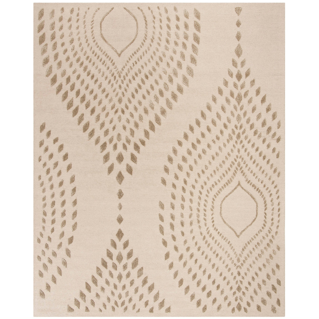 SAFAVIEH Handmade Bella Stacy Modern Floral Wool Rug