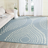 SAFAVIEH Handmade Bella Stacy Modern Floral Wool Rug