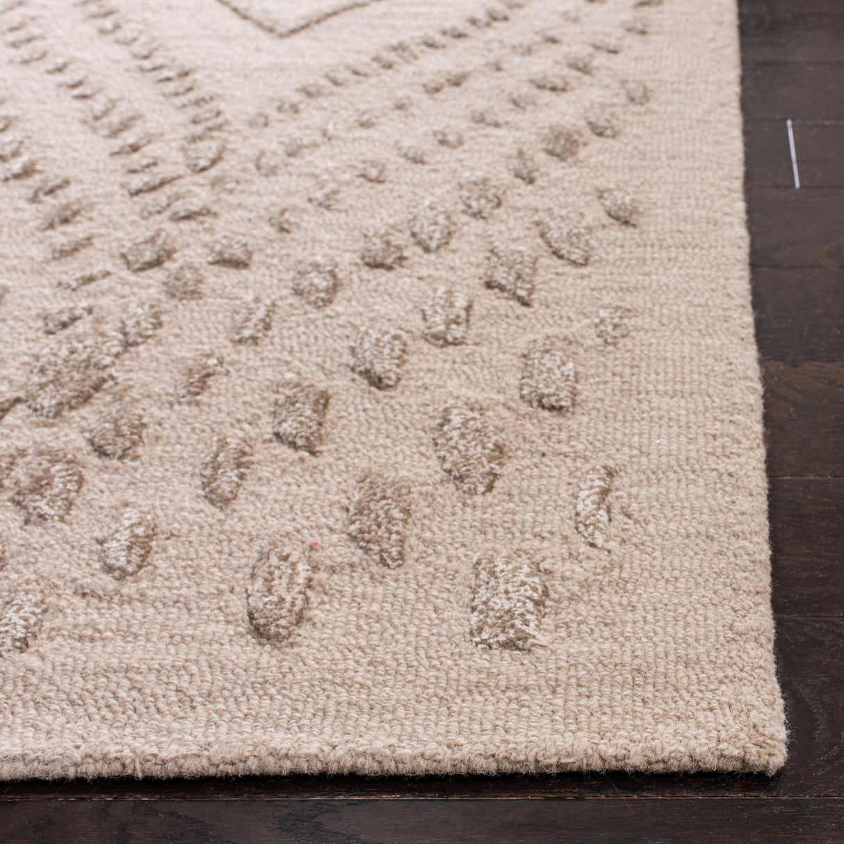 SAFAVIEH Handmade Bella Stacy Modern Floral Wool Rug