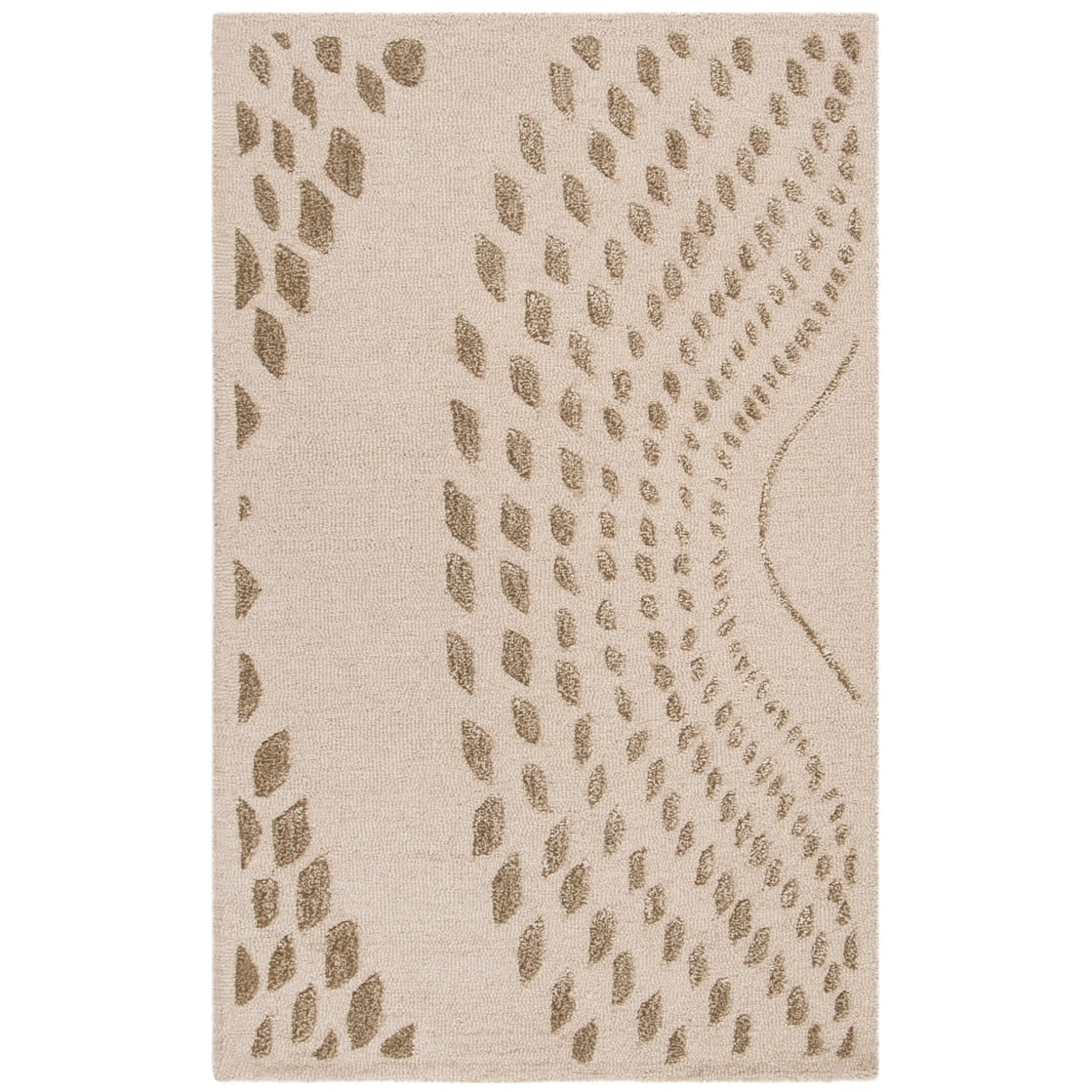 SAFAVIEH Handmade Bella Stacy Modern Floral Wool Rug