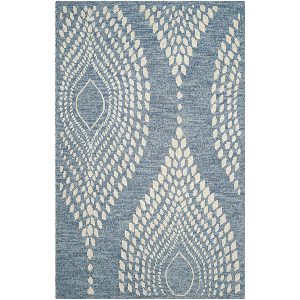 SAFAVIEH Handmade Bella Stacy Modern Floral Wool Rug