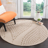 SAFAVIEH Handmade Bella Stacy Modern Floral Wool Rug