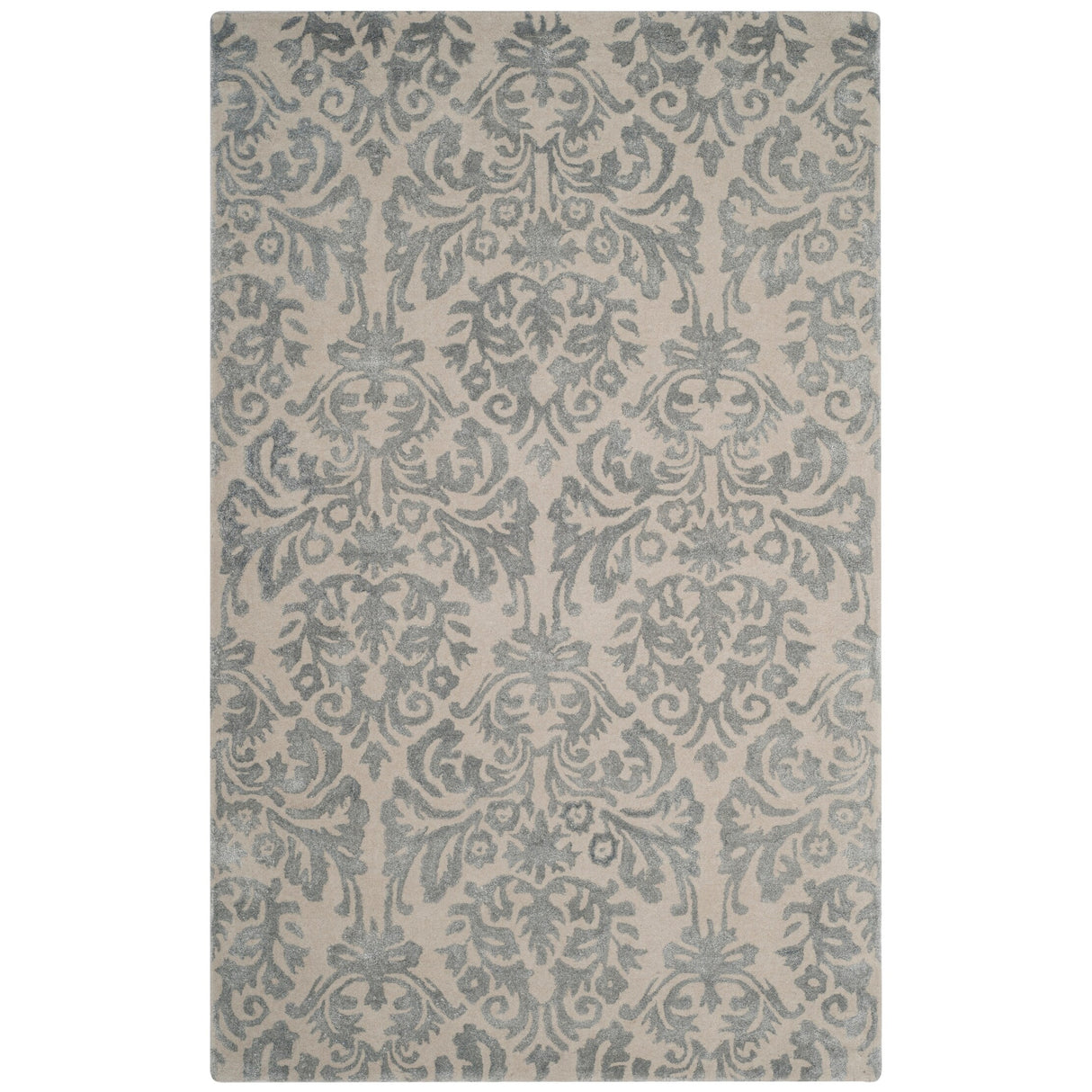 SAFAVIEH Handmade Bella Trea Modern Floral Wool Rug