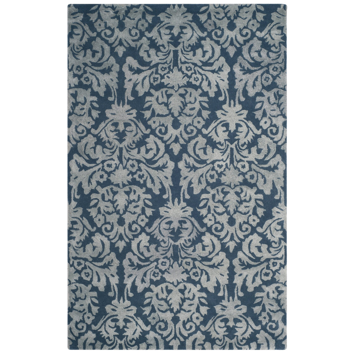 SAFAVIEH Handmade Bella Trea Modern Floral Wool Rug