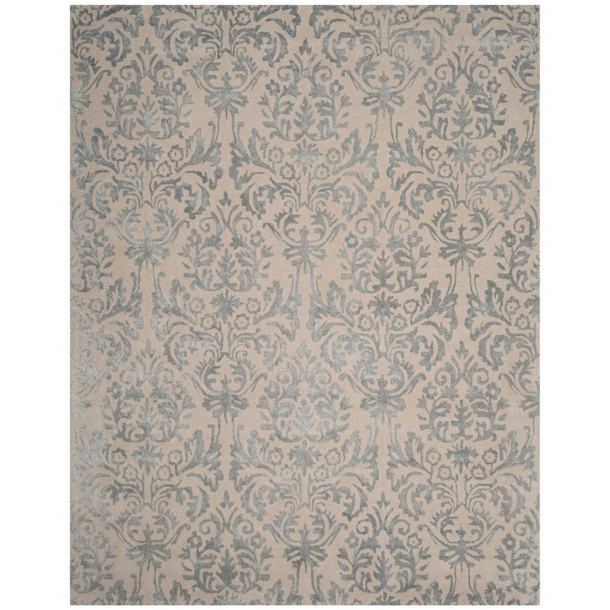 SAFAVIEH Handmade Bella Trea Modern Floral Wool Rug