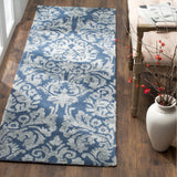 SAFAVIEH Handmade Bella Trea Modern Floral Wool Rug