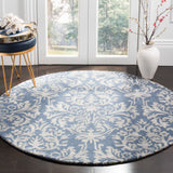 SAFAVIEH Handmade Bella Trea Modern Floral Wool Rug