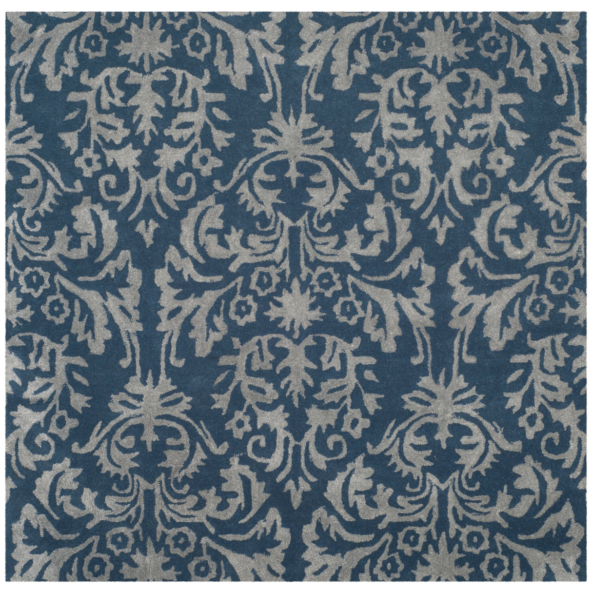 SAFAVIEH Handmade Bella Trea Modern Floral Wool Rug