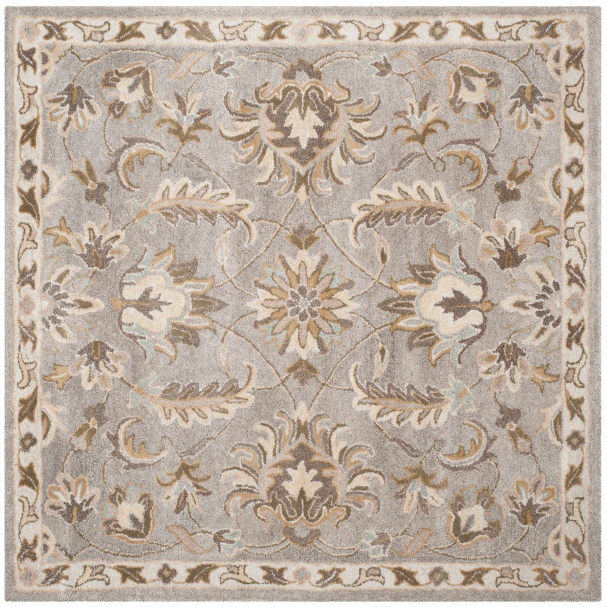 SAFAVIEH Handmade Bella Veselka Modern Floral Wool Rug