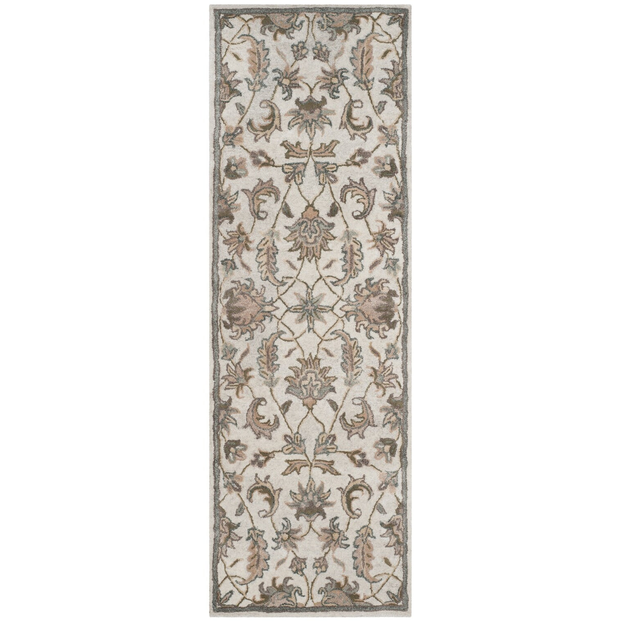 SAFAVIEH Handmade Bella Veselka Modern Floral Wool Rug