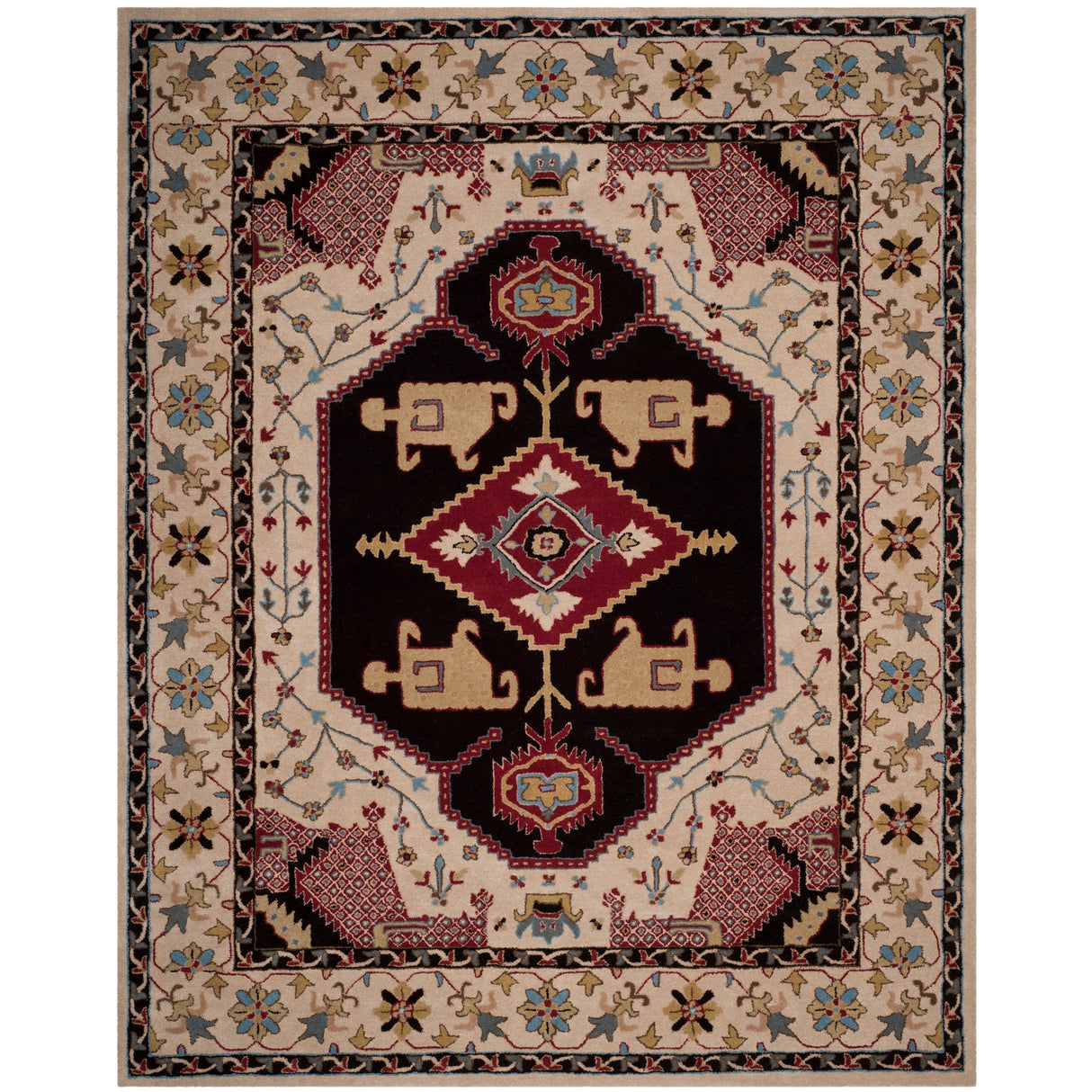 SAFAVIEH Handmade Bellagio Adelya Modern Oriental Wool Rug