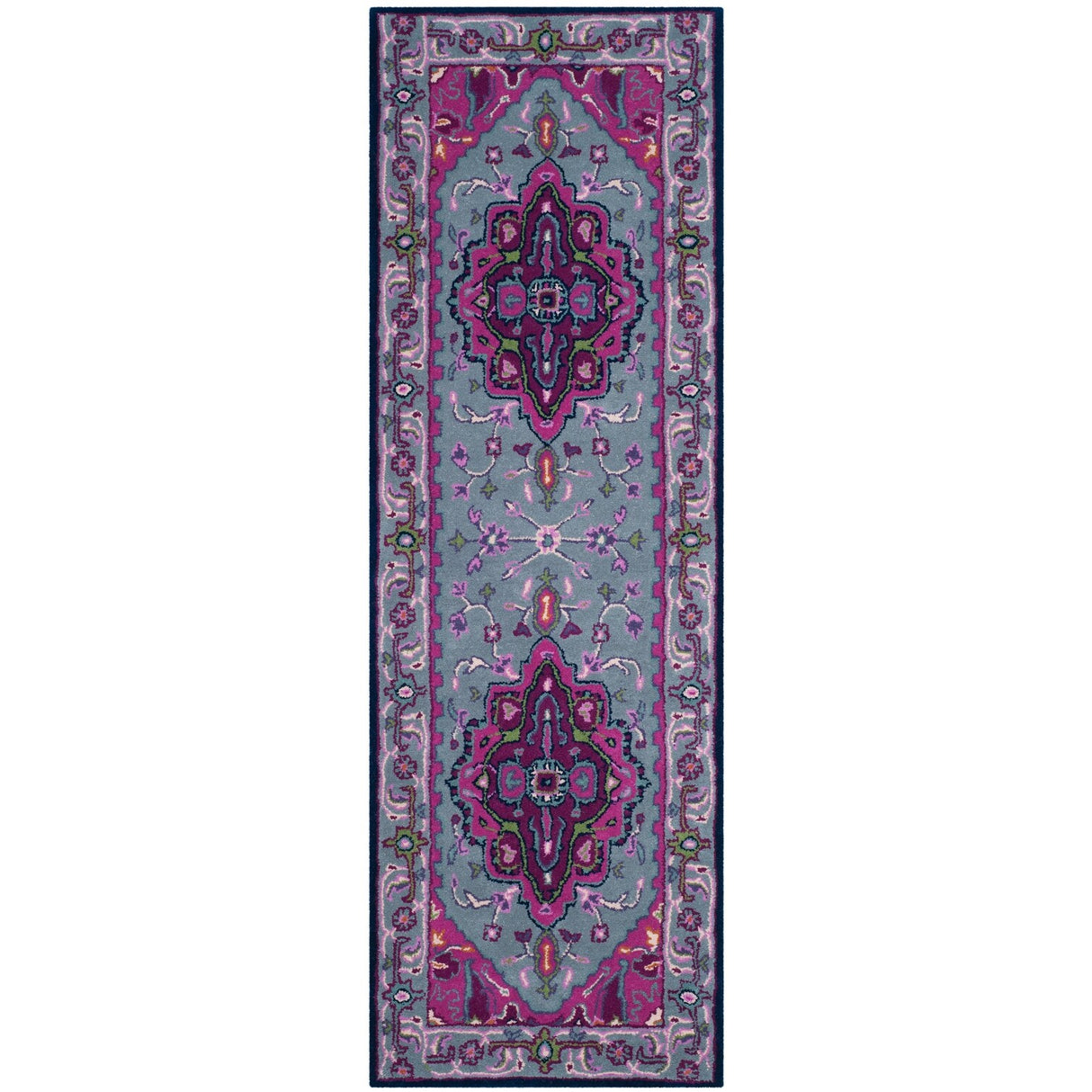 SAFAVIEH Handmade Bellagio Mayuko Modern Oriental Wool Rug