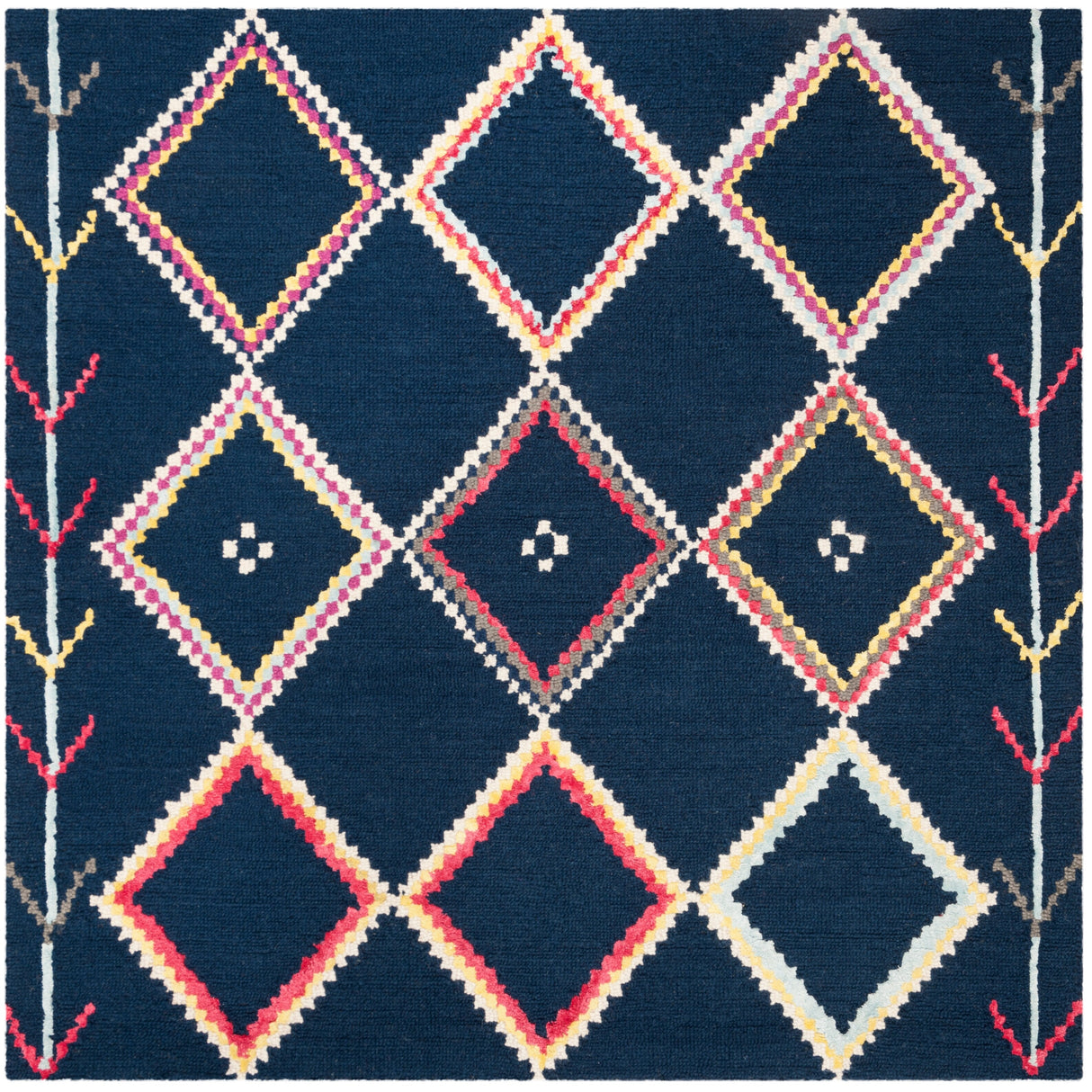 SAFAVIEH Handmade Bellagio Monah Boho Moroccan Wool Rug