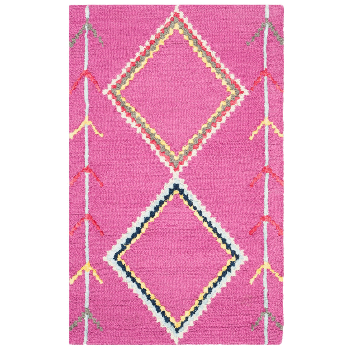 SAFAVIEH Handmade Bellagio Monah Boho Moroccan Wool Rug