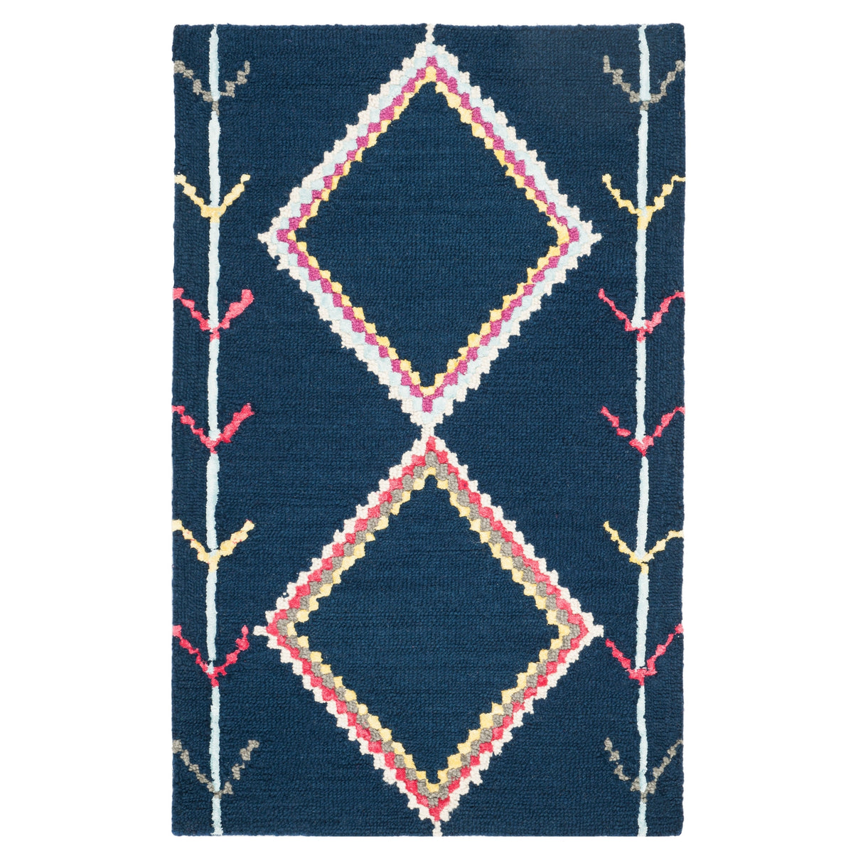 SAFAVIEH Handmade Bellagio Monah Boho Moroccan Wool Rug