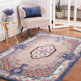 SAFAVIEH Handmade Bellagio Tatevik Oriental Medallion Wool Rug