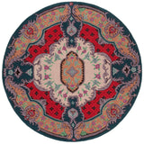 SAFAVIEH Handmade Bellagio Tatevik Oriental Medallion Wool Rug