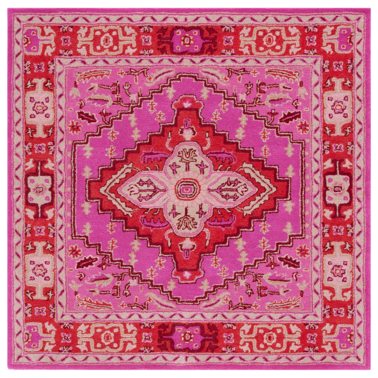 SAFAVIEH Handmade Bellagio Zyrafete Modern Oriental Wool Rug