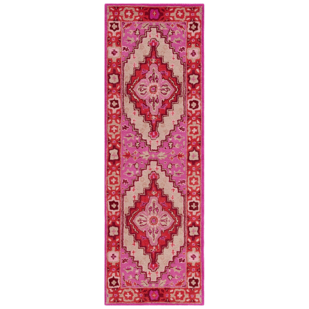 SAFAVIEH Handmade Bellagio Zyrafete Modern Oriental Wool Rug