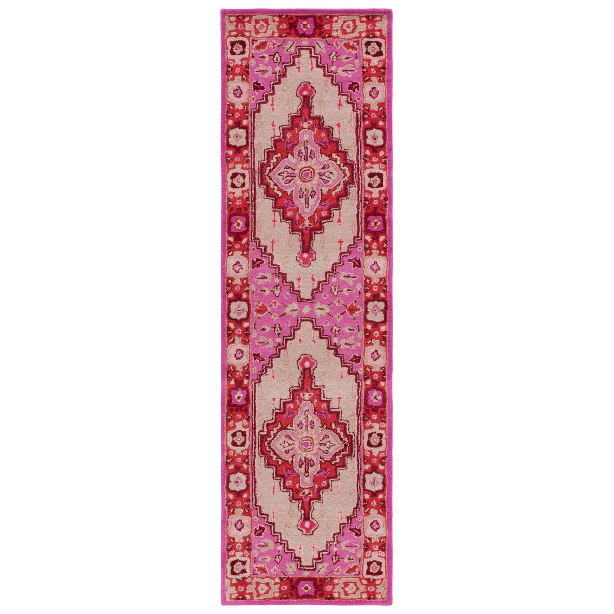 SAFAVIEH Handmade Bellagio Zyrafete Modern Oriental Wool Rug