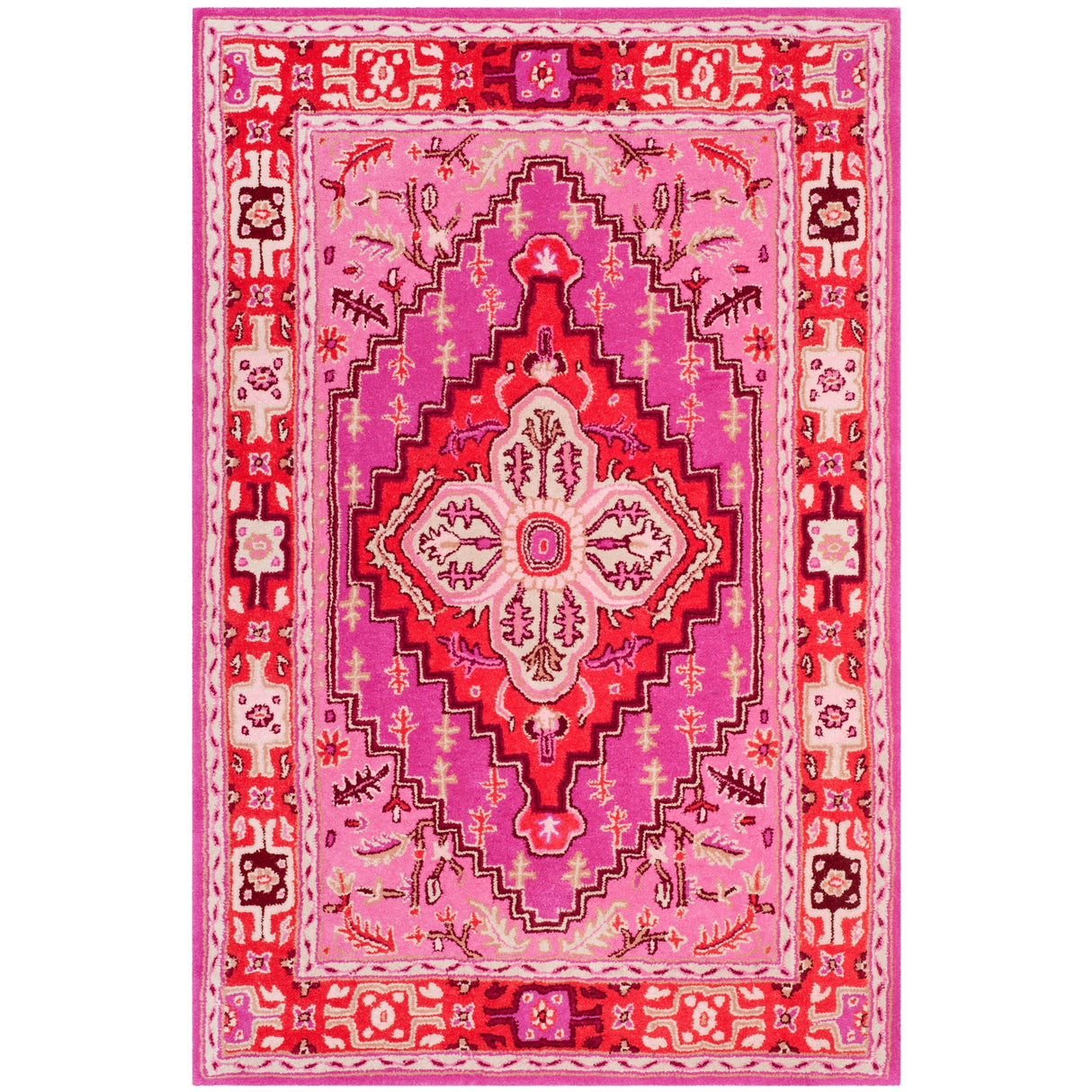 SAFAVIEH Handmade Bellagio Zyrafete Modern Oriental Wool Rug