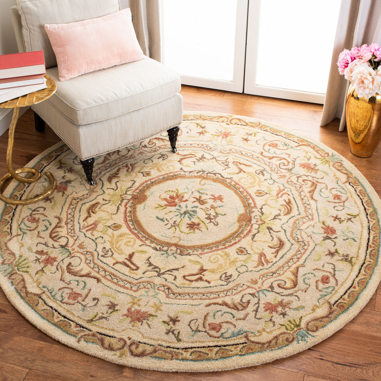 SAFAVIEH Handmade Bergama Agnetha Oriental Wool Rug