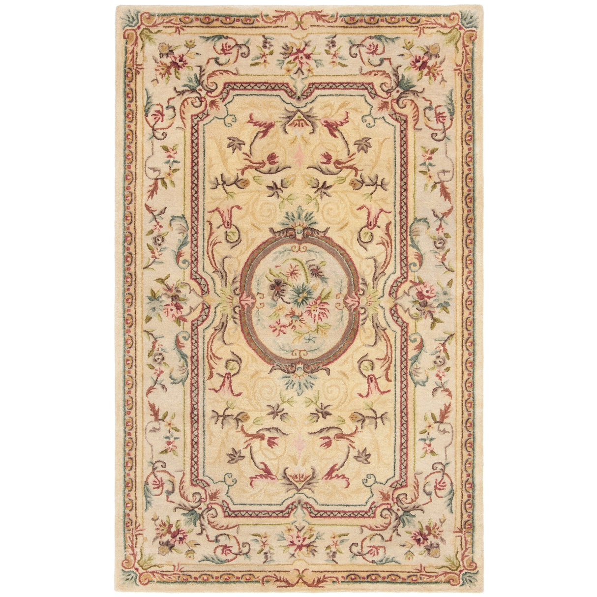 SAFAVIEH Handmade Bergama Agnetha Oriental Wool Rug