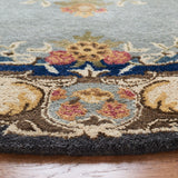 SAFAVIEH Handmade Bergama Gundel Oriental Hand-spun Wool Rug