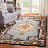 SAFAVIEH Handmade Bergama Gundel Oriental Hand-spun Wool Rug