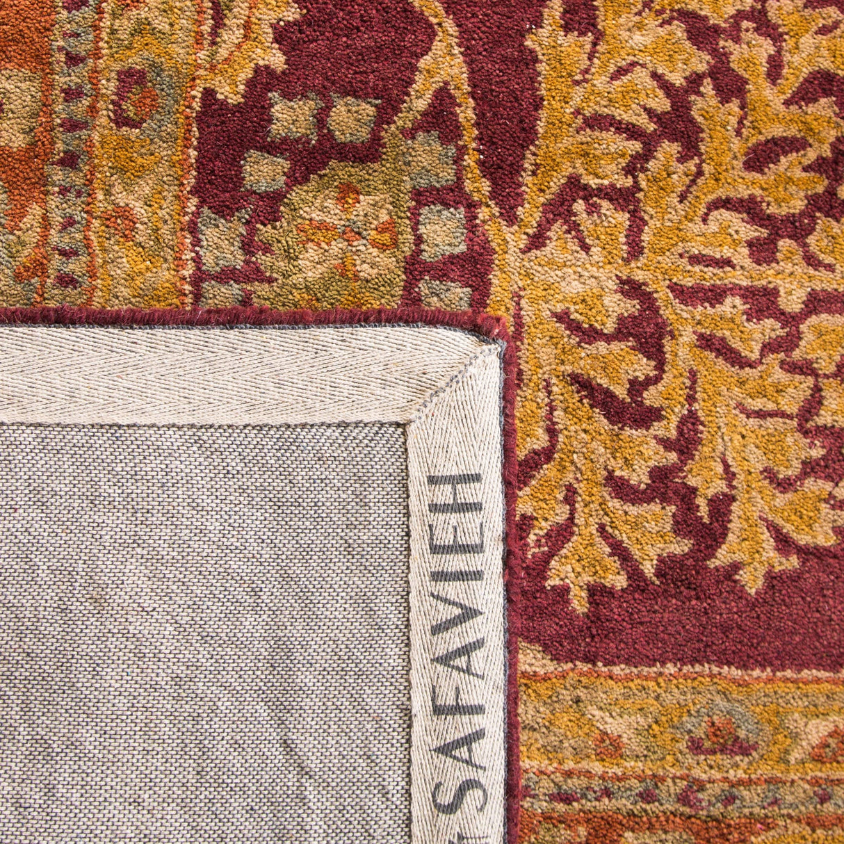 SAFAVIEH Handmade Bergama Judica Oriental Hand-spun Wool Rug