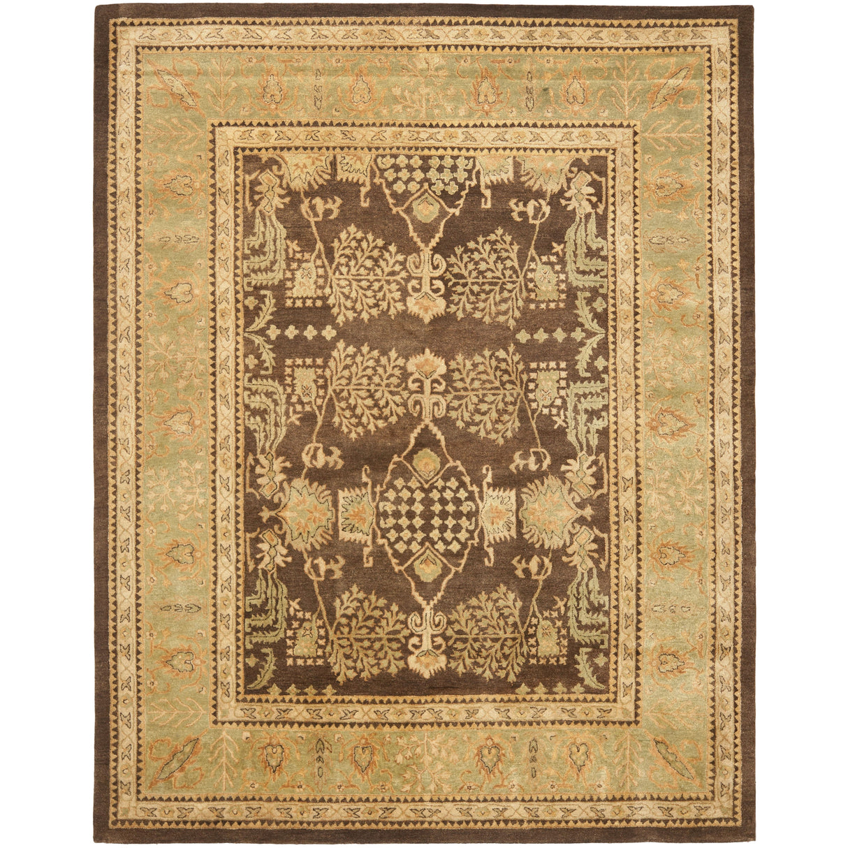 SAFAVIEH Handmade Bergama Judica Oriental Hand-spun Wool Rug