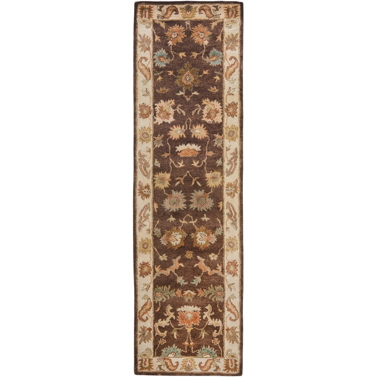 SAFAVIEH Handmade Bergama Milovanka Oriental Hand-spun Wool Rug