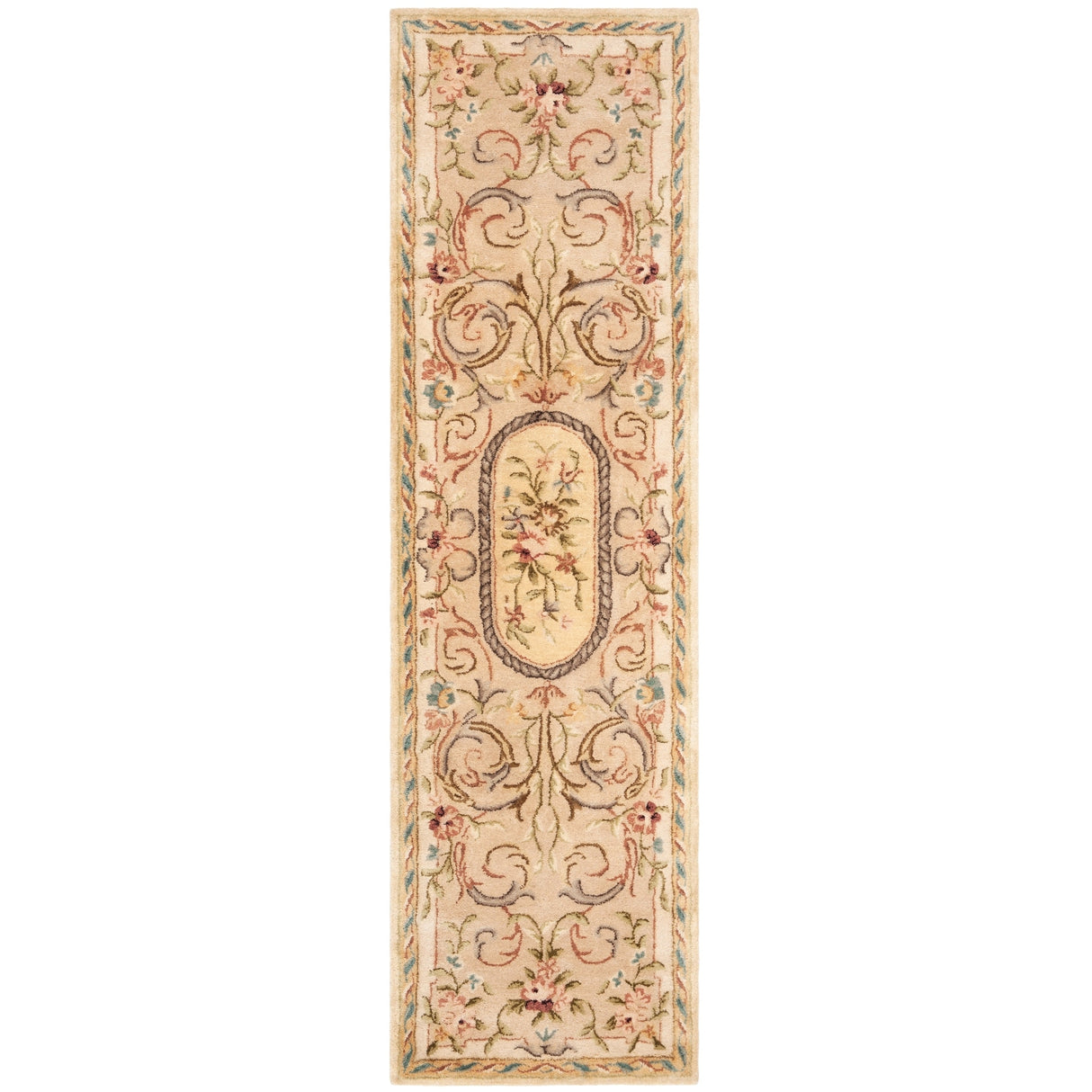 SAFAVIEH Handmade Bergama Texanna Oriental Hand-spun Wool Rug