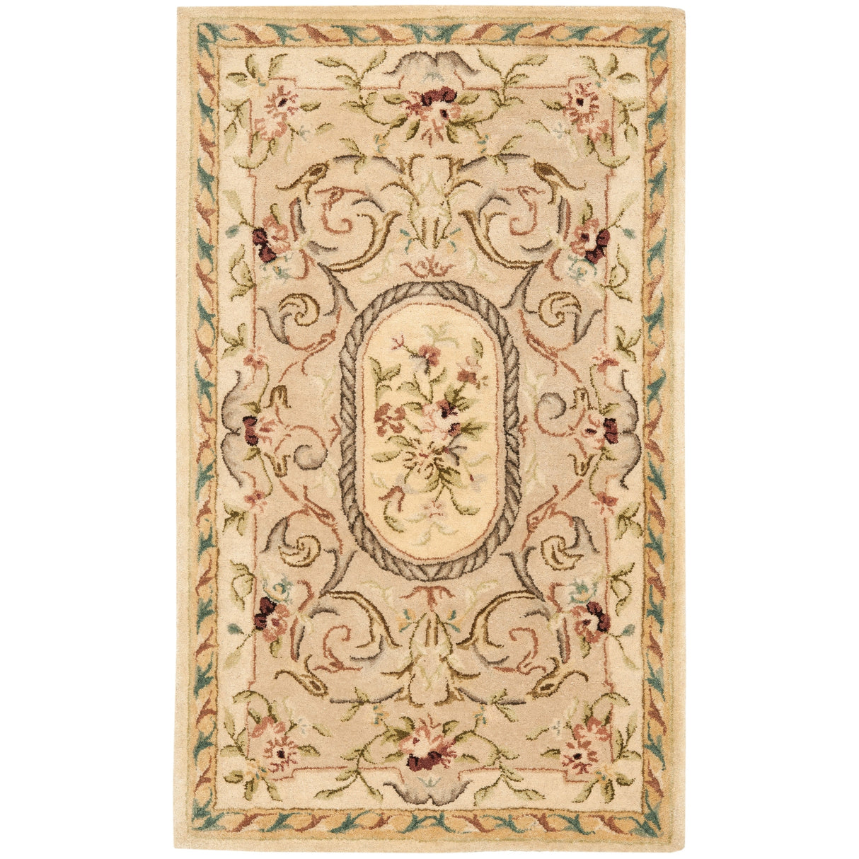 SAFAVIEH Handmade Bergama Texanna Oriental Hand-spun Wool Rug