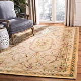 SAFAVIEH Handmade Bergama Texanna Oriental Hand-spun Wool Rug