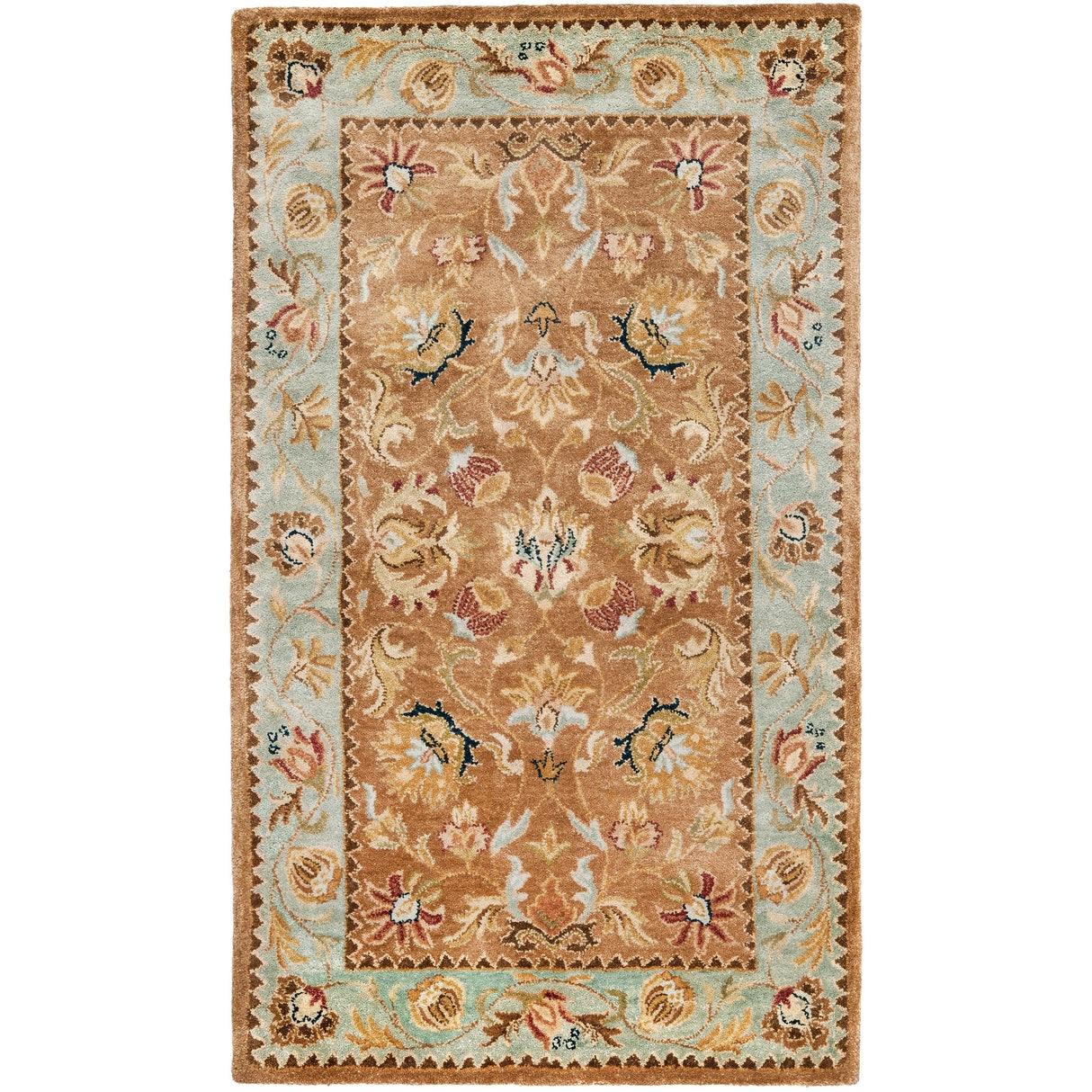 SAFAVIEH Handmade Bergama Valentyna Oriental Hand-spun Wool Rug