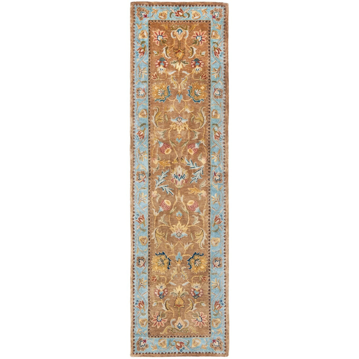 SAFAVIEH Handmade Bergama Valentyna Oriental Hand-spun Wool Rug